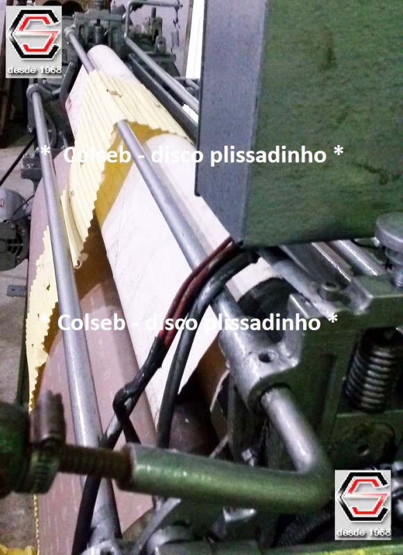 Processo de fabricação do Disco Plissadinho